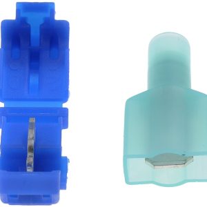 Dorman Wire Terminal End, Conduct-Tite ®, T-Tap Terminal, 16-14 Gauge Wire, Blue, Pack of 16 – 85473