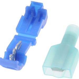Dorman Wire Terminal End, Conduct-Tite ®, T-Tap Terminal, 16-14 Gauge Wire, Blue, Pack of 16 – 85473
