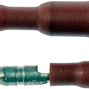Dorman Wire Terminal End, Conduct-Tite ®, 0.157 Inch Female/Male Quick Splice Terminal, 22-18 Gauge Wire, Red, Pack of 10 – 85474