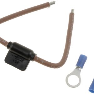 Dorman Fuse Holder, Conduct-Tite®, Single Inline Blade Fuse, 10.313 Inch Length, 14 Gauge Wire, 12 Volt, Wire End Connection, Fusible Link – 85622