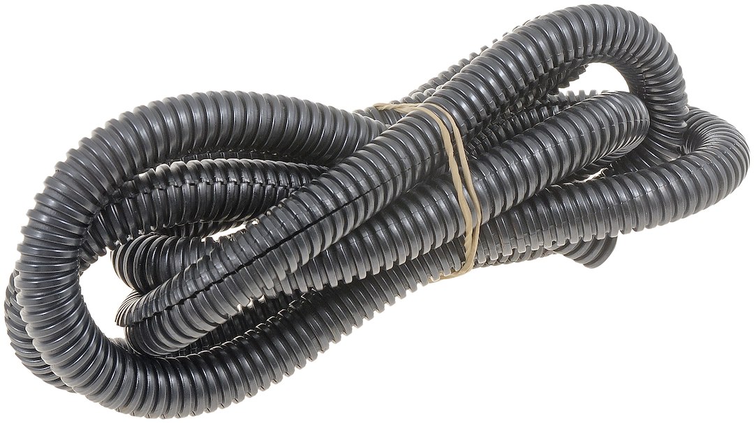 Dorman Wire Loom, Conduct-Tite ®, Plastic, Black, With 5 Foot Length X 3/8 Inch Diameter Tubing – 85632