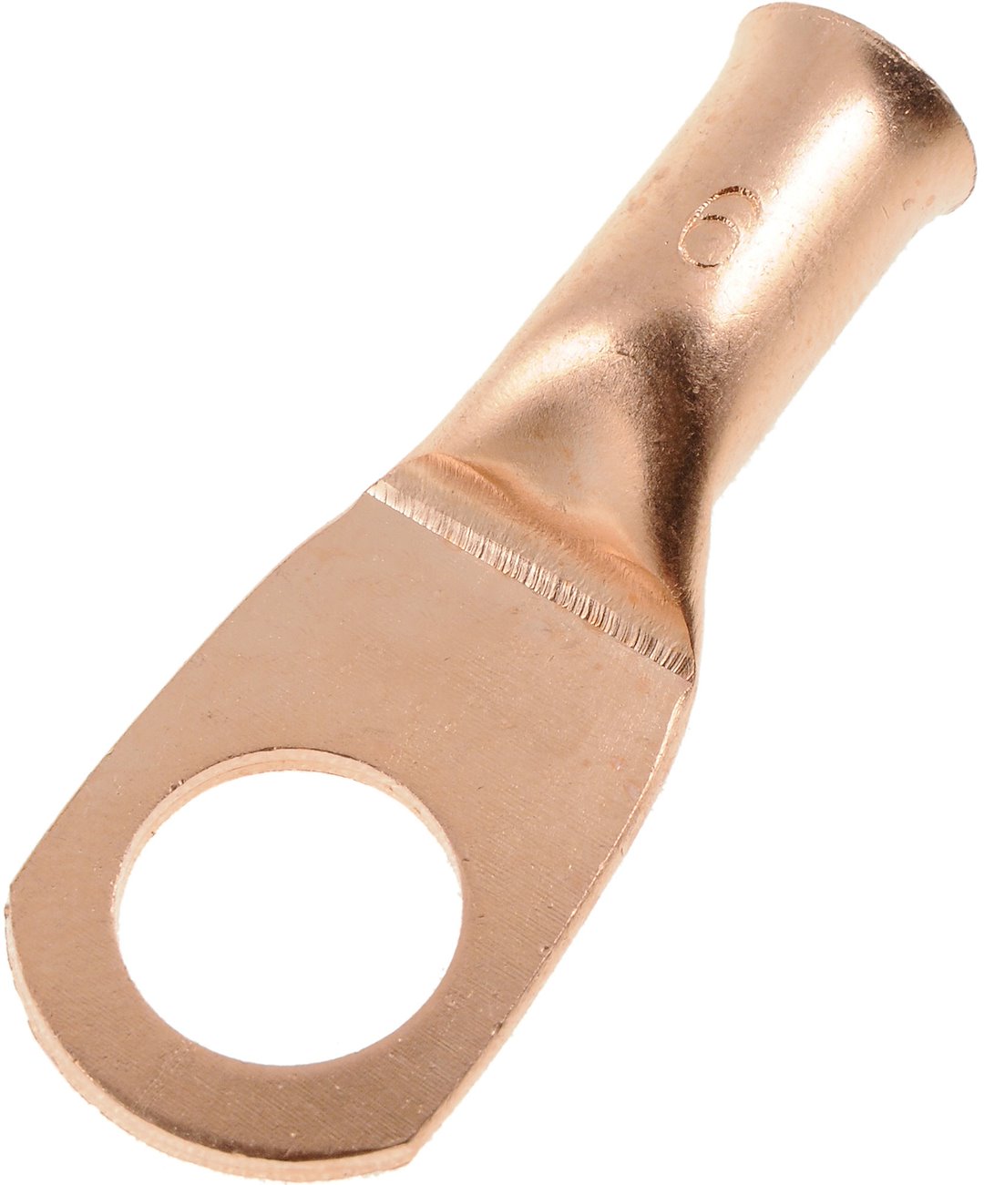Dorman Battery Cable Eyelet, Conduct-Tite ®, 3/8 Inch Ring Terminal, 6 Gauge Wire, Without Insulation, Copper, Set of 2 – 85638
