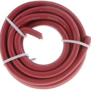 Dorman Primary Wire, Conduct-Tite ®, Stranded Conductor, 10 Gauge, Red, 8 Feet Length, Copper Conductor/ PVC Insulation – 85700