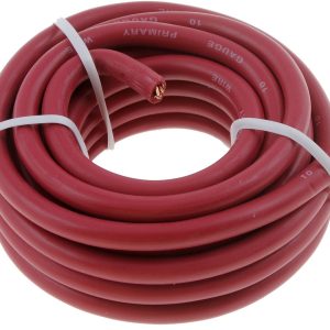Dorman Primary Wire, Conduct-Tite ®, Stranded Conductor, 10 Gauge, Red, 8 Feet Length, Copper Conductor/ PVC Insulation – 85700