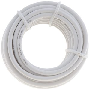 Dorman Primary Wire, Conduct-Tite ®, Stranded Conductor, 12 Gauge, White, 12 Feet Length, Copper Conductor/ PVC Insulation – 85711