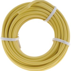 Dorman Primary Wire, Conduct-Tite®, Stranded Conductor, 14 Gauge, Yellow, 20 Foot Length, Copper Conductor/ PVC Insulation – 85722