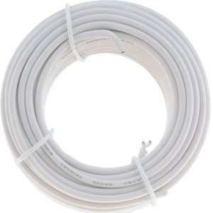 Dorman Primary Wire, Conduct-Tite ®, Stranded Conductor, 16 Gauge, White, 30 Feet Length, Copper Conductor/ PVC Insulation – 85727
