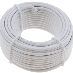 Dorman Primary Wire, Conduct-Tite ®, Stranded Conductor, 16 Gauge, White, 30 Feet Length, Copper Conductor/ PVC Insulation – 85727