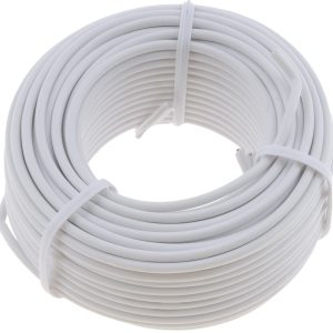 Dorman Primary Wire, Conduct-Tite ®, Stranded Conductor, 18 Gauge, White, 40 Feet Length, Copper Conductor/ PVC Insulation – 85735