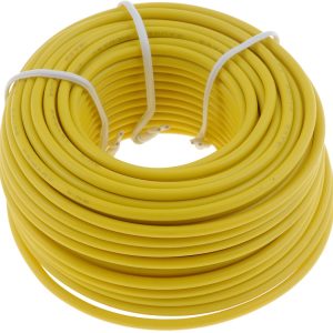 Dorman Primary Wire, Conduct-Tite ®, Stranded Conductor, 18 Gauge, Yellow, 40 Feet Length, Copper Conductor/ PVC Insulation – 85738