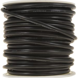 Dorman Primary Wire, Conduct-Tite ®, Stranded Conductor, 10 Gauge, Black, 75 Feet Length, Copper Conductor/ PVC Insulation – 85742