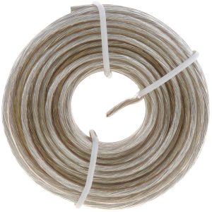 Dorman Speaker Wire, Round Type, 25 Foot Length, 20 Gauge, Clear – 85750