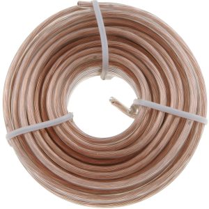 Dorman Speaker Wire, Round Type, 20 Foot Length, 18 Gauge, Clear – 85760