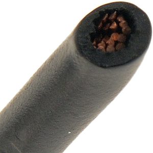 Dorman Primary Wire, Conduct-Tite®, Stranded Conductor, 16 Gauge, Black, 100 Foot Length, Copper Conductor/ PVC Insulation – 85786