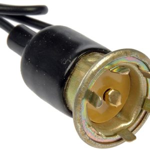 Dorman Courtesy Light Socket, Conduct-Tite ®, One Wire Single Contact with Neoprene Sleeve, 10 Inch Overall Length, With Pigtail – 85806