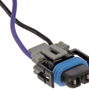 Dorman Fog Light Connector, Conduct-Tite ®, Black, Oval, 2 Way Female with Leads – 85855