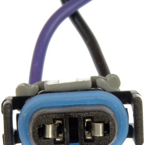 Dorman Fog Light Connector, Conduct-Tite ®, Black, Oval, 2 Way Female with Leads – 85855