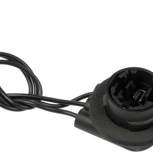 Dorman Tail Light Socket, Conduct-Tite ®, 3 Wire, 10-1/2 Inch Overall Length with Wire, 1 Inch Overall Length Without Wire, Female, Plastic – 85881