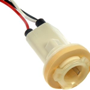Dorman Turn Signal Light Socket, Conduct-Tite ®, 3 Wire, 10-1/2 Inch Overall Length with Wire, 2-1/2 Inch Overall Length Without Wire, Female – 85898