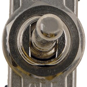 Dorman Multi Purpose Switch, Conduct-Tite ®, 12 Volt, 20 Amp Max, Toggle, Lever, Non-Lighted, Silver, Without Safety Cover – 85901