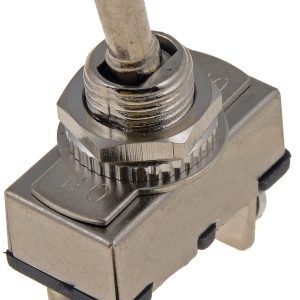 Dorman Multi Purpose Switch, Conduct-Tite ®, 12 Volt, 20 Amp Max, Toggle, Lever, Non-Lighted, Silver, Without Safety Cover – 85901