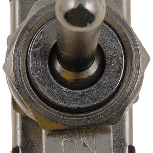 Dorman Multi Purpose Switch, Conduct-Tite ®, 12 Volt, 15 Amp Max, Toggle, Lever, Non-Lighted, Silver, Without Safety Cover – 85905