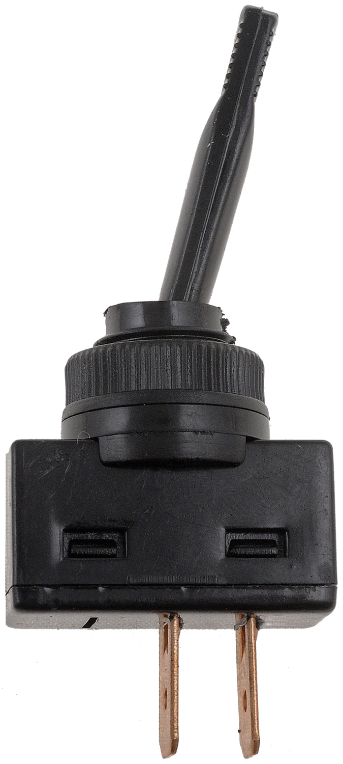 Dorman Multi Purpose Switch, Conduct-Tite®, On-Off, 12 Volt, 16 Amp Max, Toggle, Lever, Non-Lighted, Black, Without Safety Cover – 85906