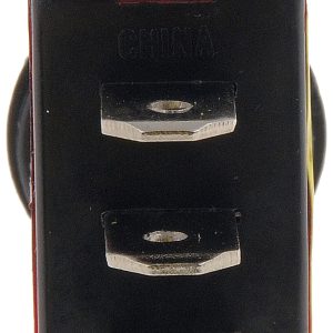 Dorman Multi Purpose Switch, Conduct-Tite ®, 12 Volt, 20 Amp Max, Toggle, Lever, Illuminated, Red, Without Safety Cover – 85910