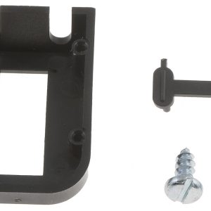 Dorman Switch Plate Cover, Conduct-Tite ®, One 1-1/8 Inch X 7/16 Inch Rectangular Hole Opening, Painted, Black, Plastic, Single – 85927