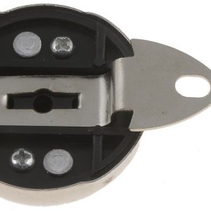 Dorman Horn Button, Conduct-Tite ®, Universal, Screw on Type, Polished, Black, Metal and Plastic – 85929