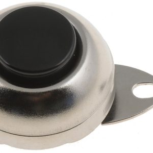 Dorman Horn Button, Conduct-Tite ®, Universal, Screw on Type, Polished, Black, Metal and Plastic – 85929