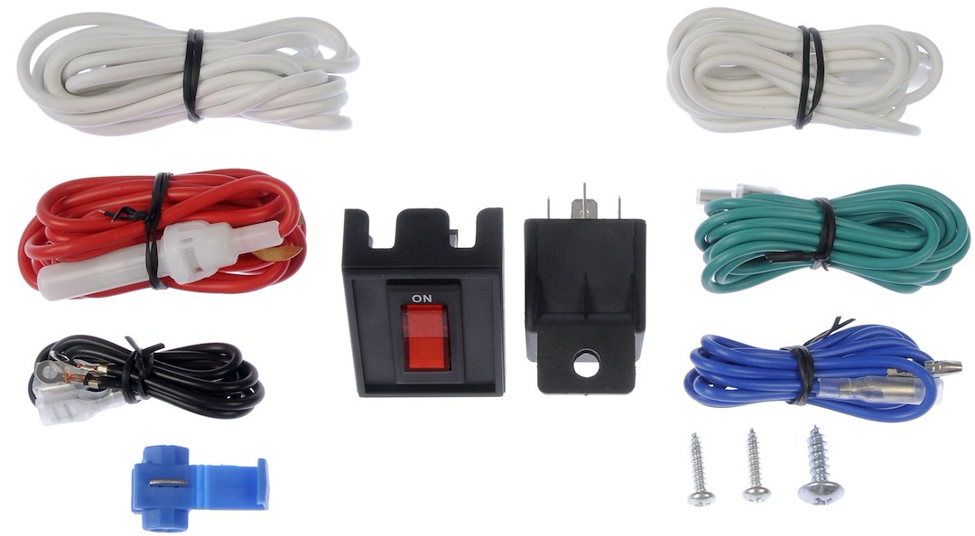 Dorman Multi Purpose Switch, Conduct-Tite ®, 12 Volt, 30 Amp Max, Rocker, Rectangular, Non-Lighted, Red, Without Safety Cover – 85937
