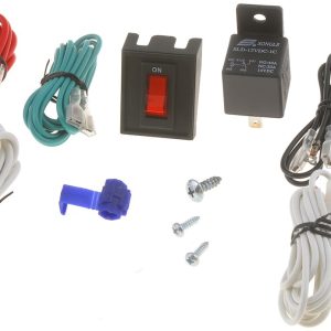 Dorman Multi Purpose Switch, Conduct-Tite ®, 12 Volt, 30 Amp Max, Rocker, Rectangular, Non-Lighted, Red, Without Safety Cover – 85937