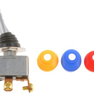 Dorman Multi Purpose Switch, Conduct-Tite ®, 12 Volt, 35 Amp Max, Toggle, Lever, Non-Lighted, Silver, Without Safety Cover – 85943