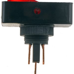Dorman Multi Purpose Switch, Conduct-Tite ®, 12 Volt, 20 Amp Max, Rocker, Rectangular, Illuminated, Red, Without Safety Cover – 85945