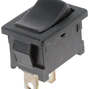 Dorman Multi Purpose Switch, Conduct-Tite ®, 12 Volt, 10 Amp Max, Rocker, Rectangular, Non-Lighted, Black, Without Safety Cover – 85968