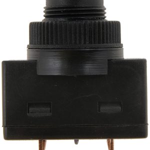 Dorman Multi Purpose Switch, Conduct-Tite ®, 12 Volt, 20 Amp Max, Push Button, Round, Non-Lighted, Black, Without Safety Cover – 85980