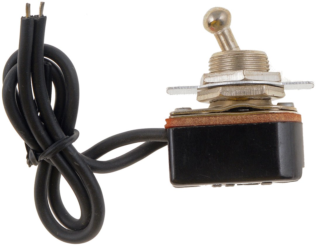 Dorman Multi Purpose Switch, Conduct-Tite ®, 12 Volt, 6 Amp Max, Toggle, Lever, Non-Lighted, Silver, Without Safety Cover – 85982