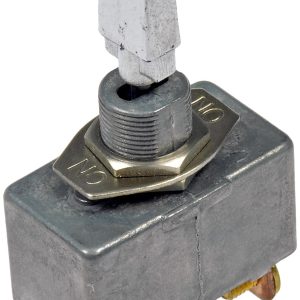 Dorman Multi Purpose Switch, Conduct-Tite ®, 12 Volt, 35 Amp Max, Toggle, Lever, Non-Lighted, Silver, Without Safety Cover – 85983