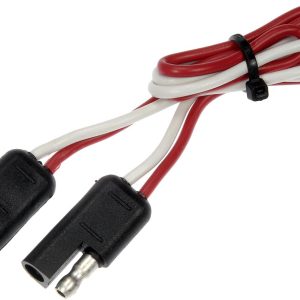 Dorman Trailer Wiring Connector Adapter, Conduct-Tite ®, Vehicle Ends, 2 Flat – 86006