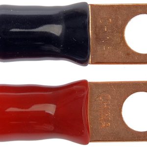 Dorman Battery Cable Eyelet, Conduct-Tite ®, 3/8 Inch Eyelet Opening, 2 Gauge Wire, Copper, Set of 2 – 86184