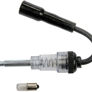 Dorman Spark Plug Wire Tester, Conduct-Tite®, Use to Find Faulty Plug Wires, With Ignition Tester/ Replacement Bulb – 86579