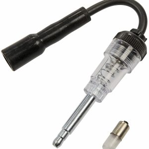 Dorman Spark Plug Wire Tester, Conduct-Tite®, Use to Find Faulty Plug Wires, With Ignition Tester/ Replacement Bulb – 86579