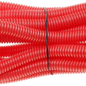 Dorman Wire Loom, Conduct-Tite ®, Plastic, Red, With 10 Foot Length X 3/8 Inch Diameter Tubing – 86650