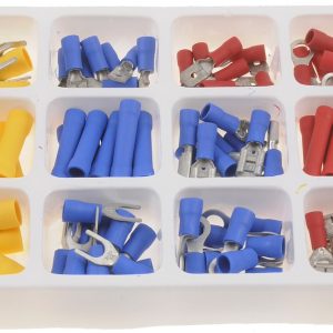 Dorman Wire Terminal End, Conduct-Tite ®, 22-10 Gauge Wire, With 100 Piece Various Size Quick Splice Terminal, Pack of 100 – 86694