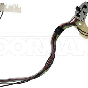 Dorman Turn Signal Switch, OE Solutions™, White Connector, Without Wiper Control, With Harness – 901-263