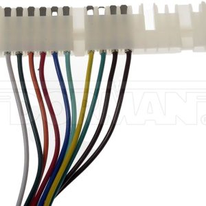 Dorman Turn Signal Switch, OE Solutions™, White Connector, Without Wiper Control, With Harness – 901-263