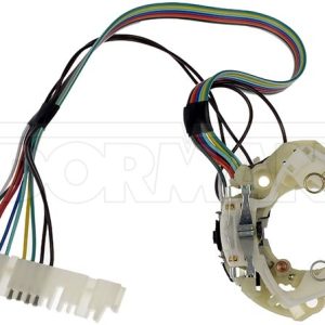 Dorman Turn Signal Switch, OE Solutions™, White Connector, Without Wiper Control, With Harness – 901-263