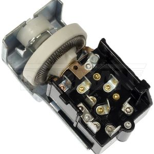 Dorman Headlight Switch, OE Solutions™, 9 Blade Terminals, Black/ Silver, Metal Housing – 901-264