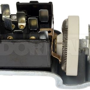 Dorman Headlight Switch, OE Solutions™, 9 Blade Terminals, Black/ Silver, Metal Housing – 901-264